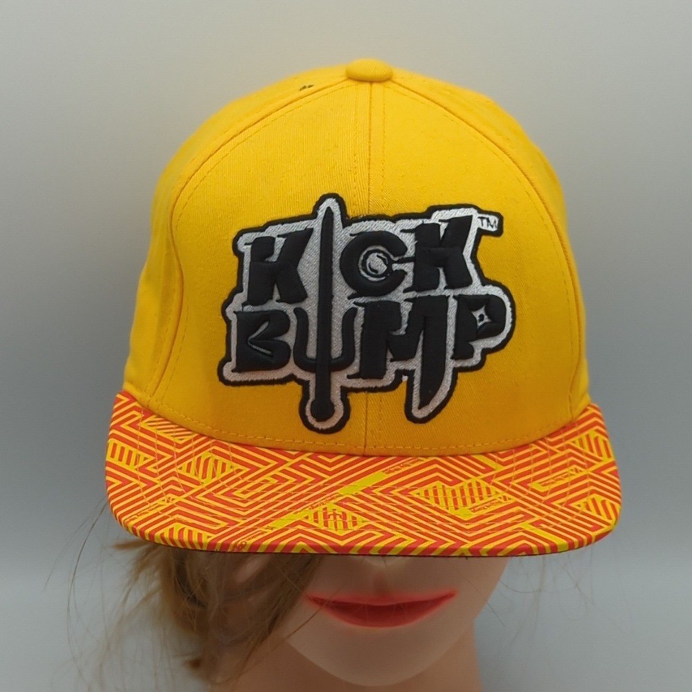 Spy Ninjas Kick Bump Hat with Snapback and Flat Brim Youth 2022 Yellow